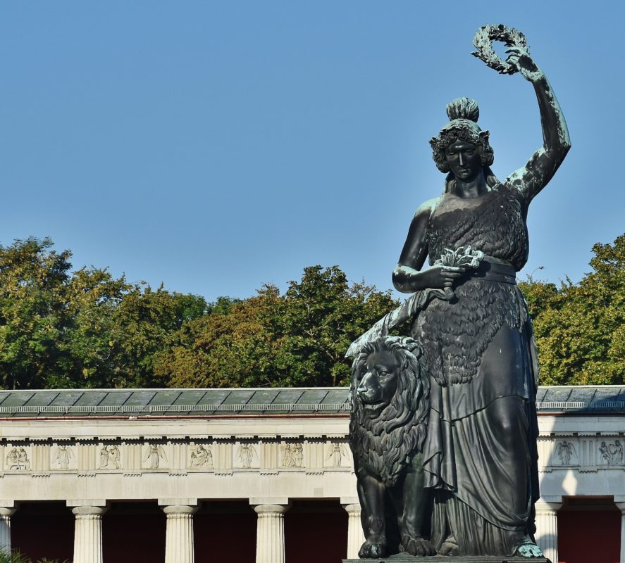 Bavaria statue